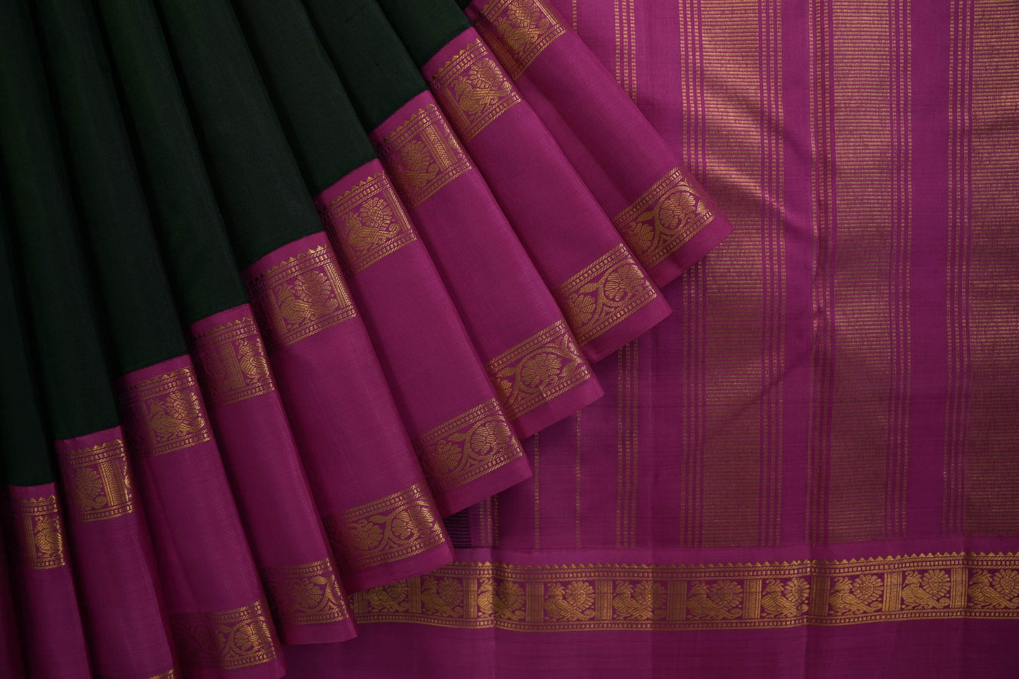 Bridal kanchipuram silk saree