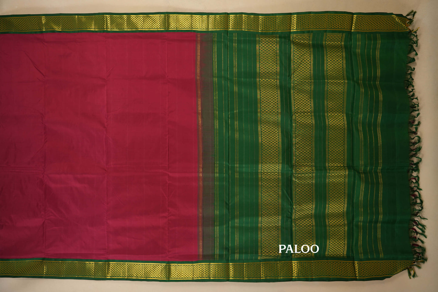 ten yards madisar silk saree paloo