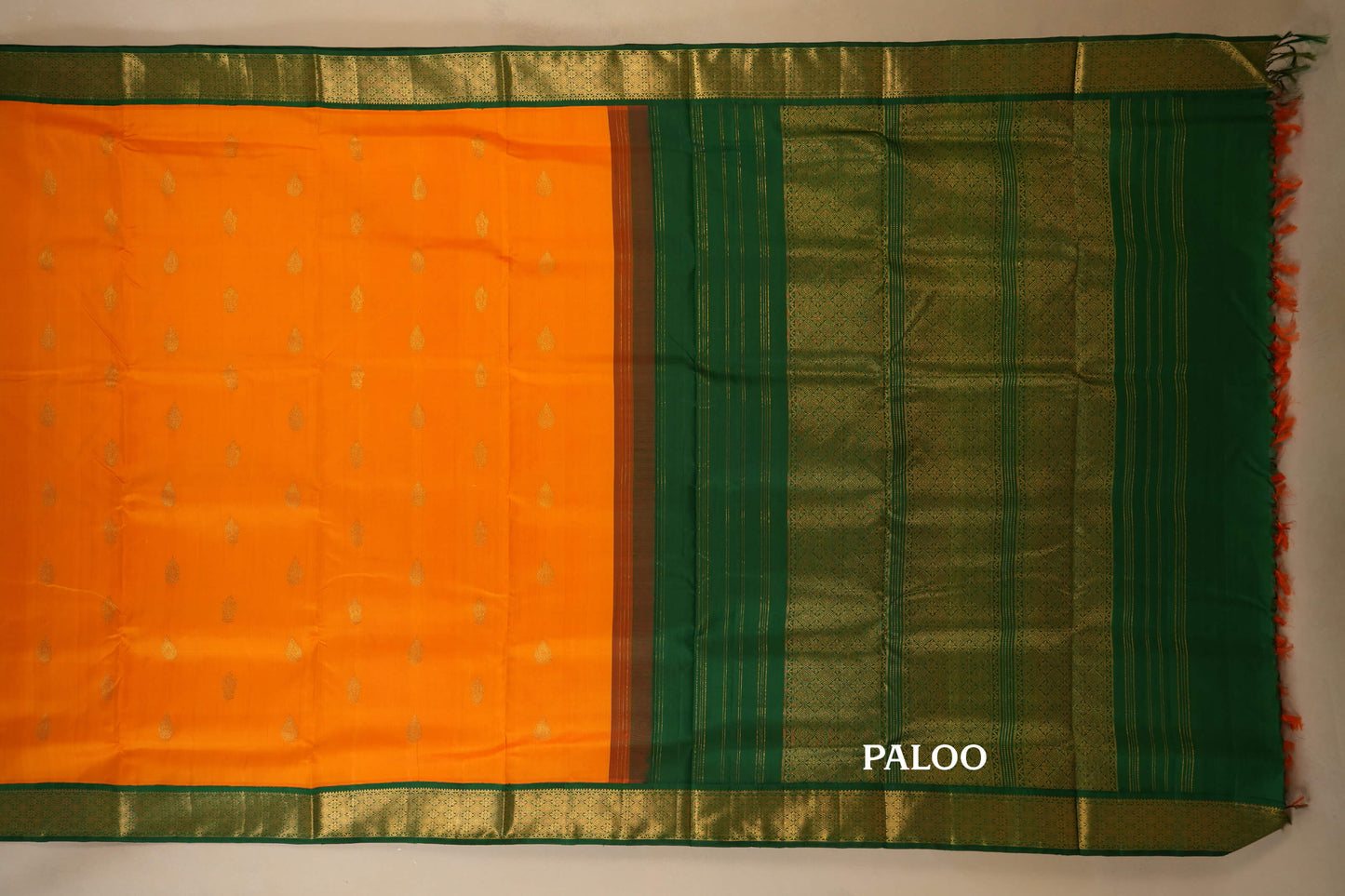 ten yards madisar silk saree paloo