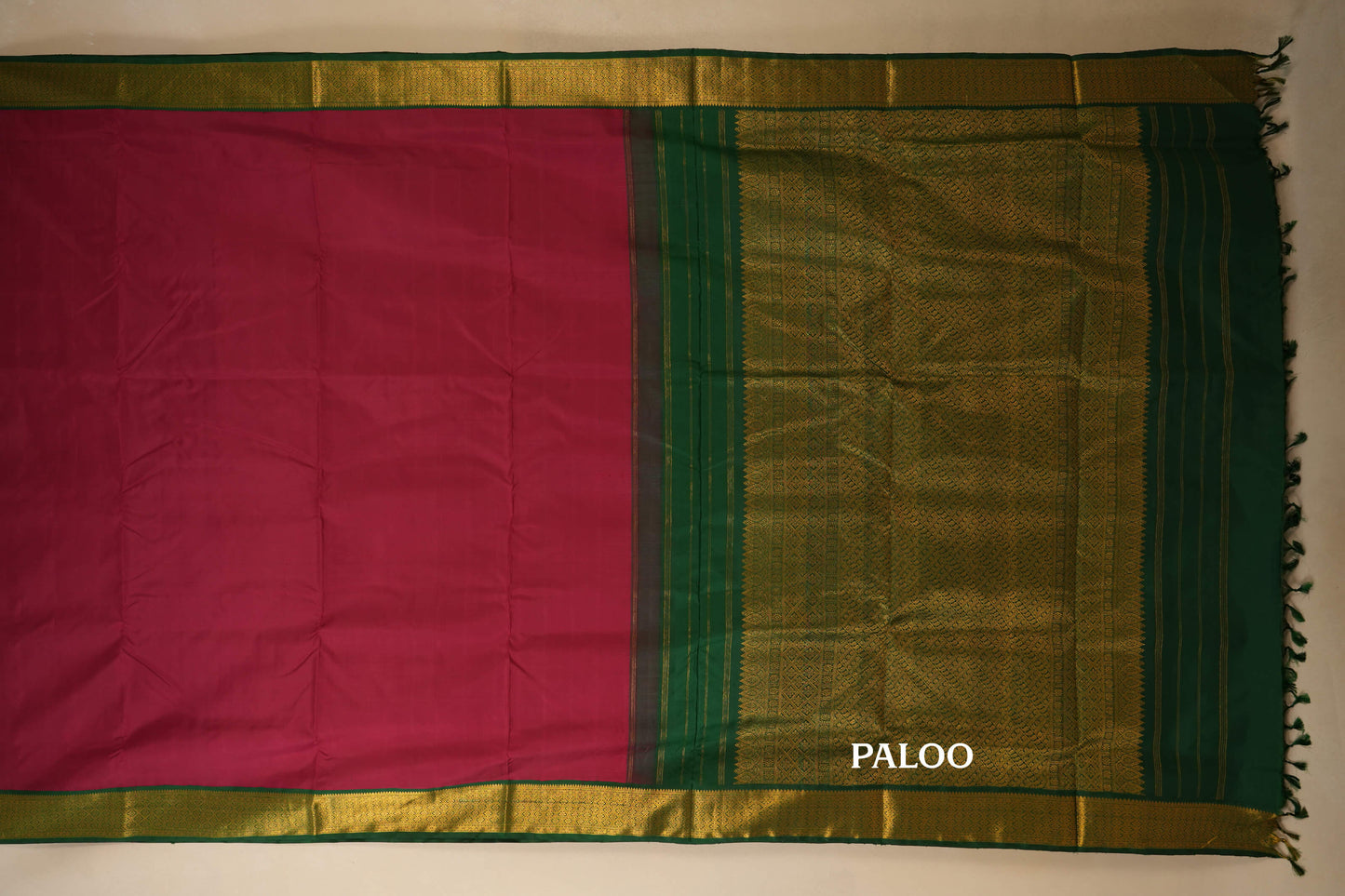 ten yards madisar silk saree paloo