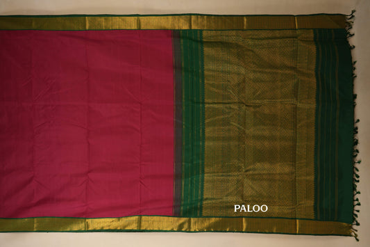 ten yards madisar silk saree paloo