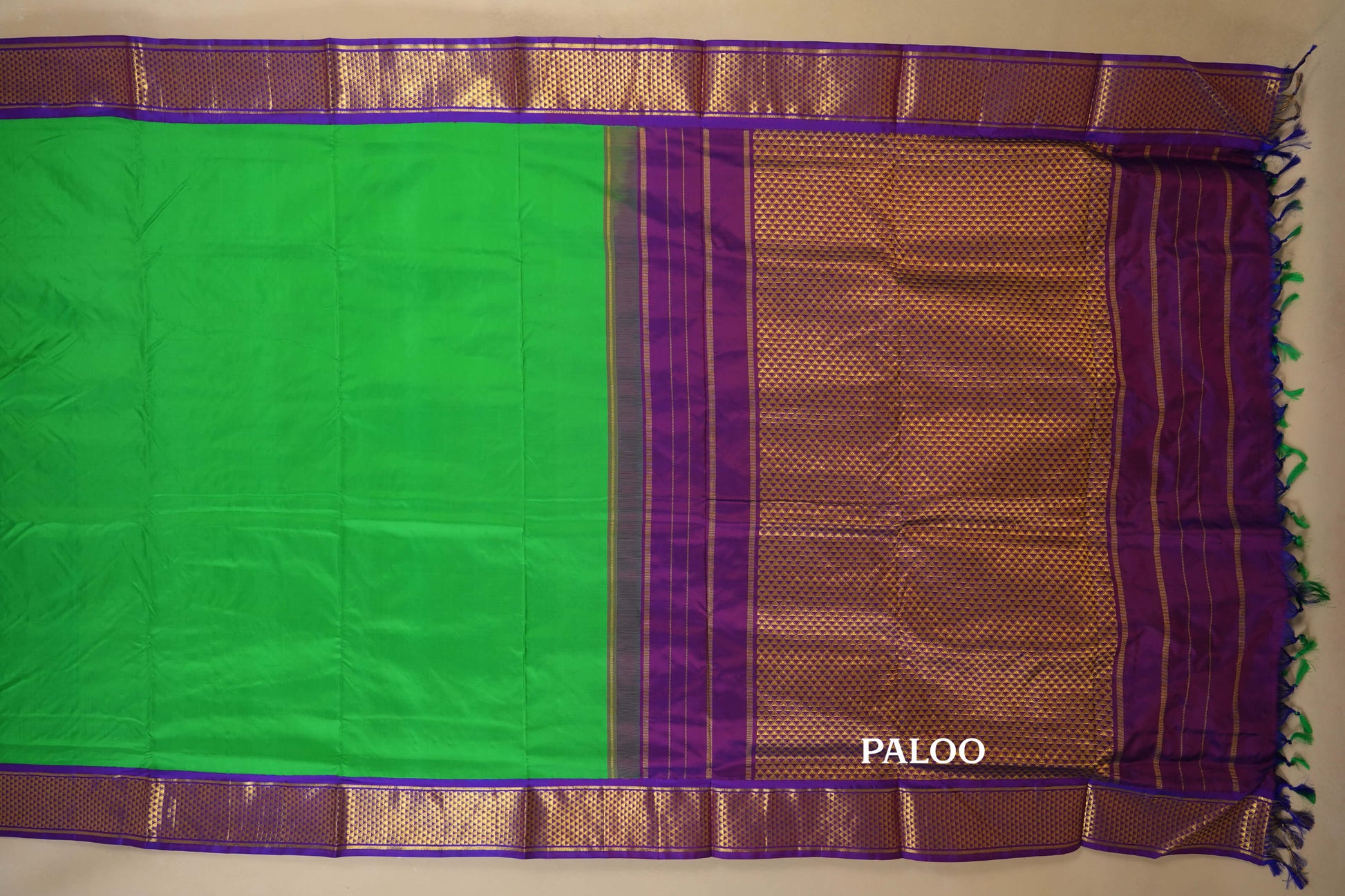 ten yards madisar silk saree paloo