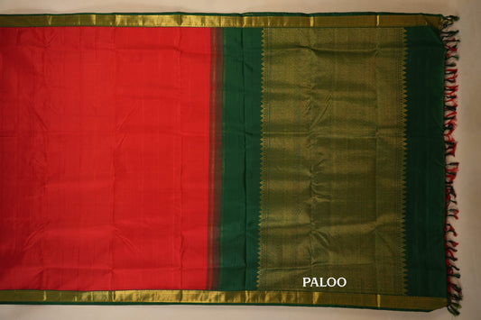 ten yards madisar silk saree paloo