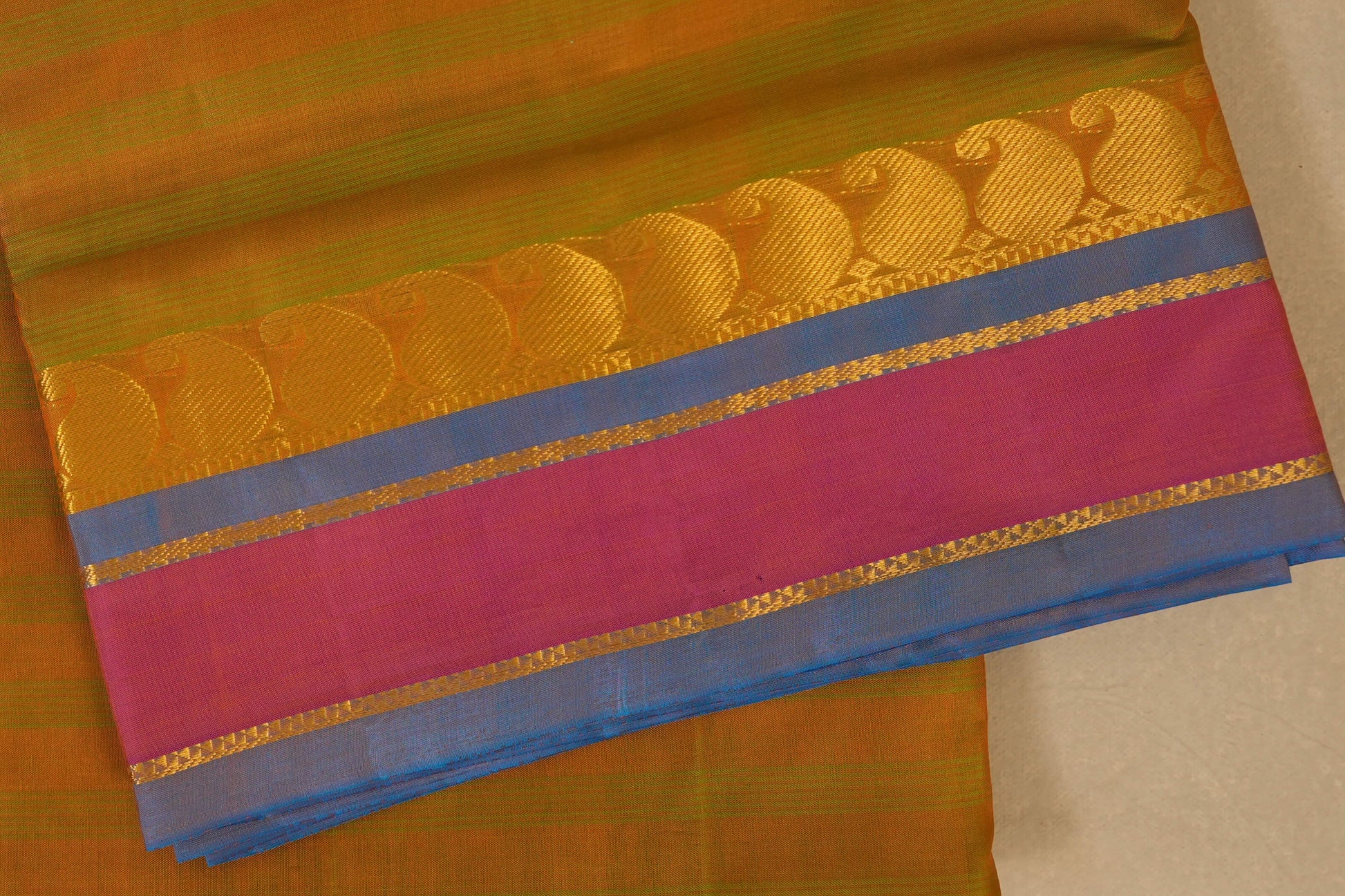 ten yards madisar silk saree borders