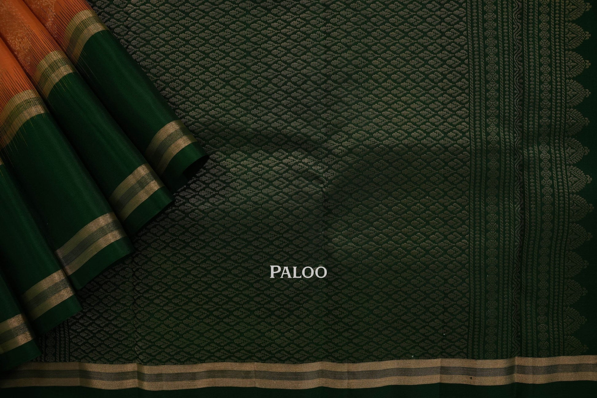 Light weight kanchipuram silk saree