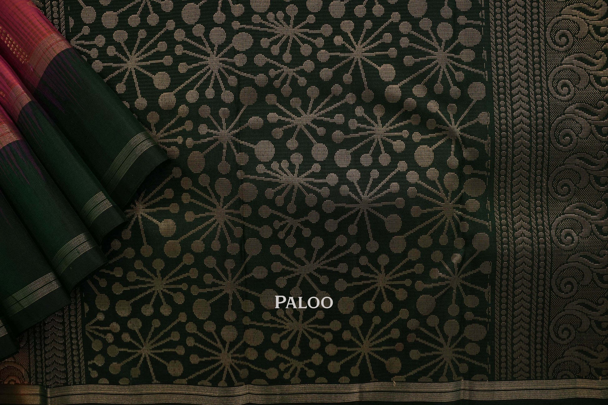 Light weight kanchipuram silk saree