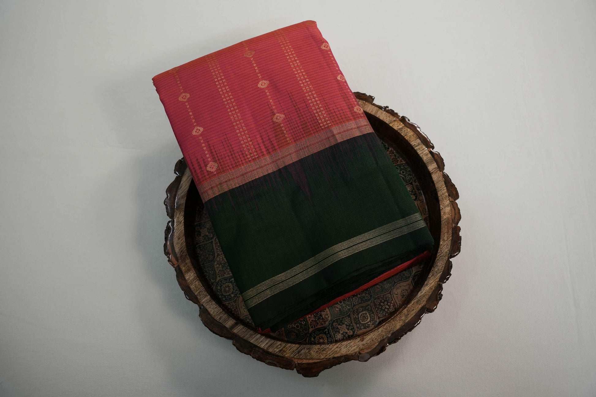 Bridal kanchipuram silk saree