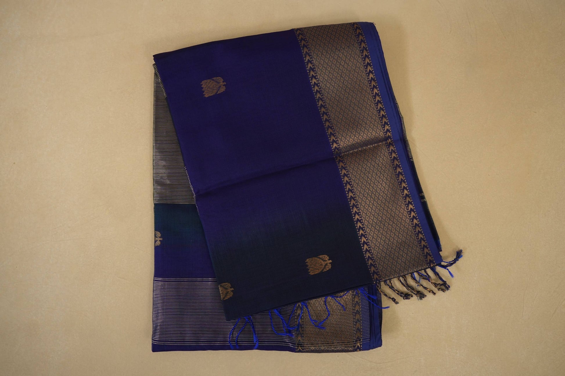 Multi Color Maheshwari Silk Cotton Saree by Shreenivas Silks PSSR018020 - Parisera