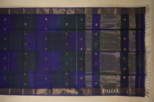 Multi Color Maheshwari Silk Cotton Saree by Shreenivas Silks PSSR018020 - Parisera
