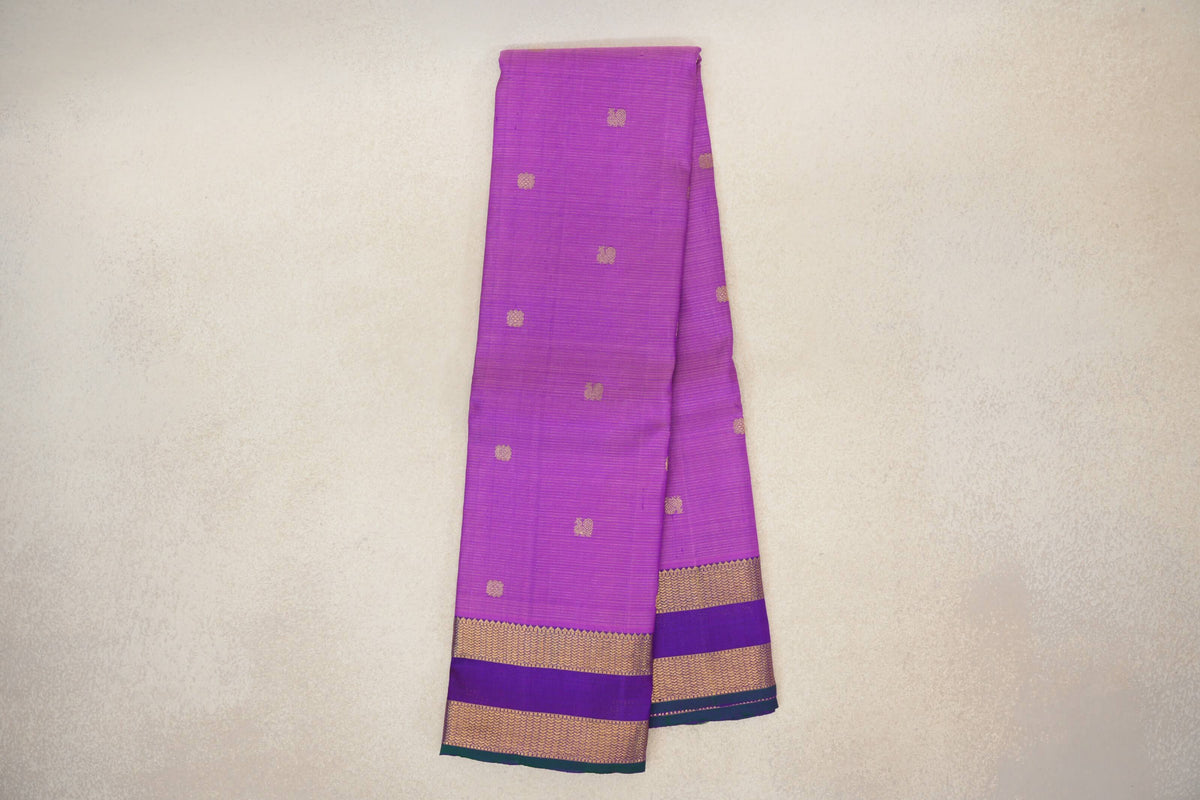  Purple Vintage Kanjivaram Silk Saree online