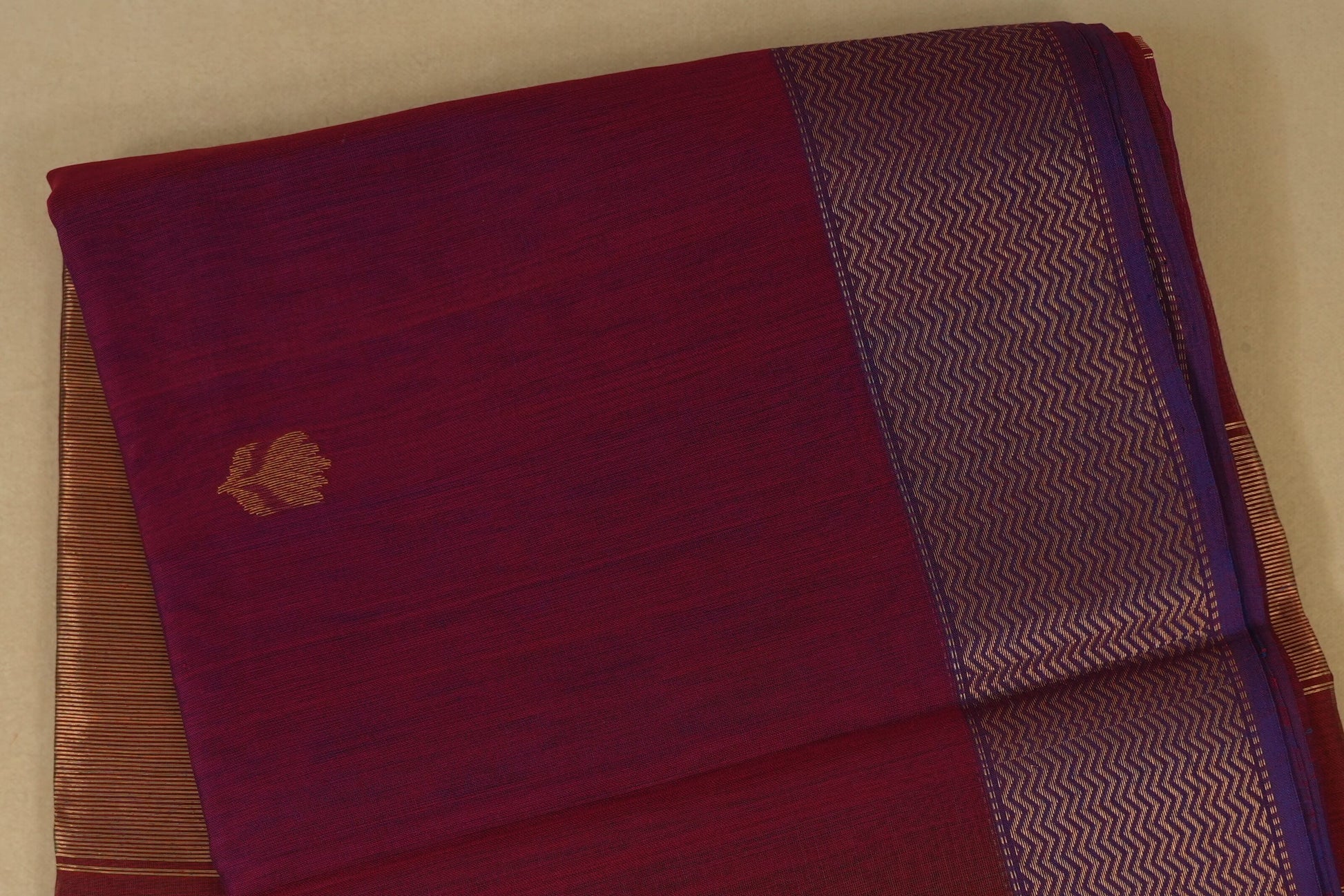 Multi Color Maheshwari Silk Cotton Saree by Shreenivas Silks PSSR018021 - Parisera
