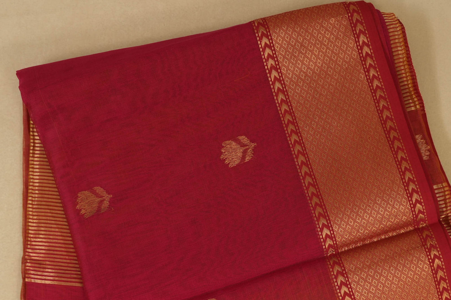 Multi Color Maheshwari Silk Cotton Saree by Shreenivas Silks PSSR018022 - Parisera