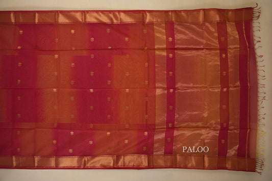 Multi Color Maheshwari Silk Cotton Saree by Shreenivas Silks PSSR018022 - Parisera