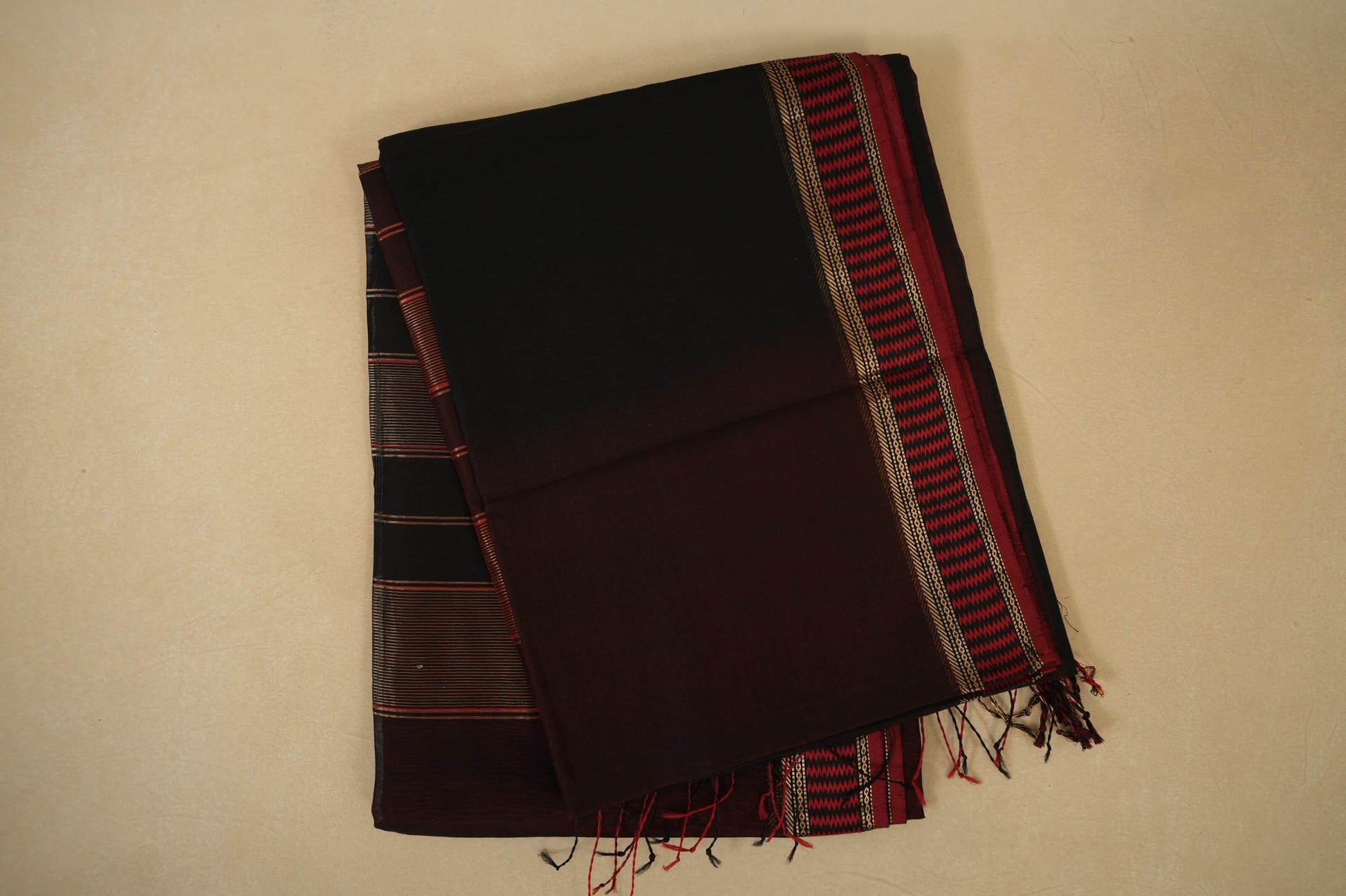 Multi Color Maheshwari Silk Cotton Saree by Shreenivas Silks PSSR018028 - Parisera