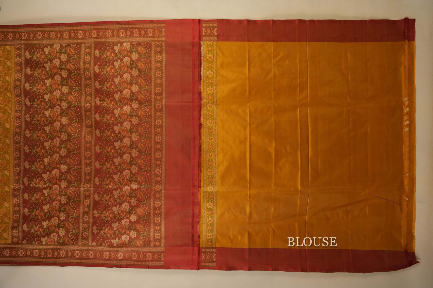 Yellowish Green Banarasi Silk saree by Shreenivas Silk PSSR018038 - Parisera