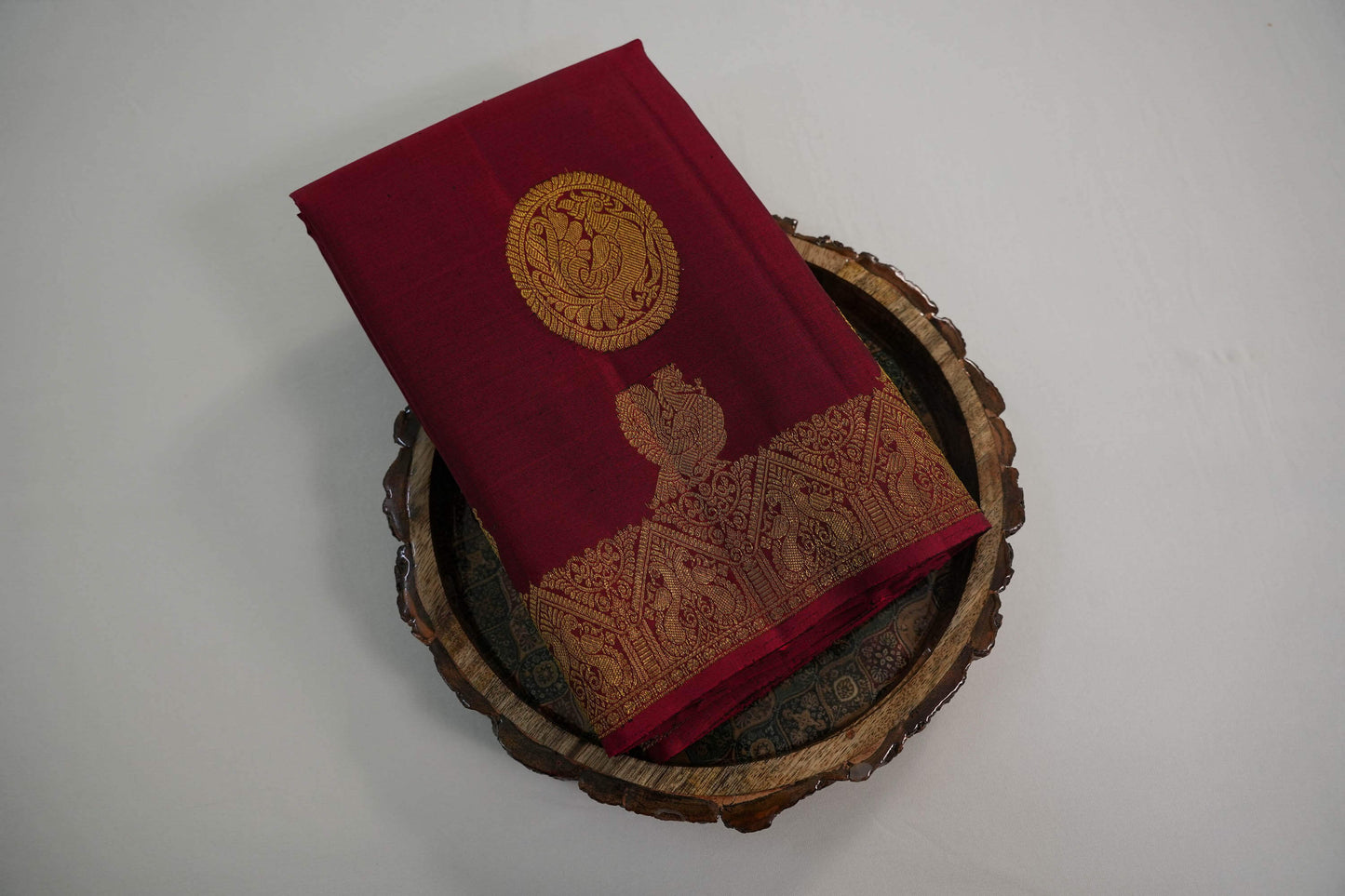 Bridal kanchipuram silk saree