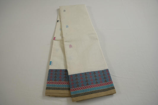 Pure Cotton handwoven saree by Shreenivas silks  PSSR016519