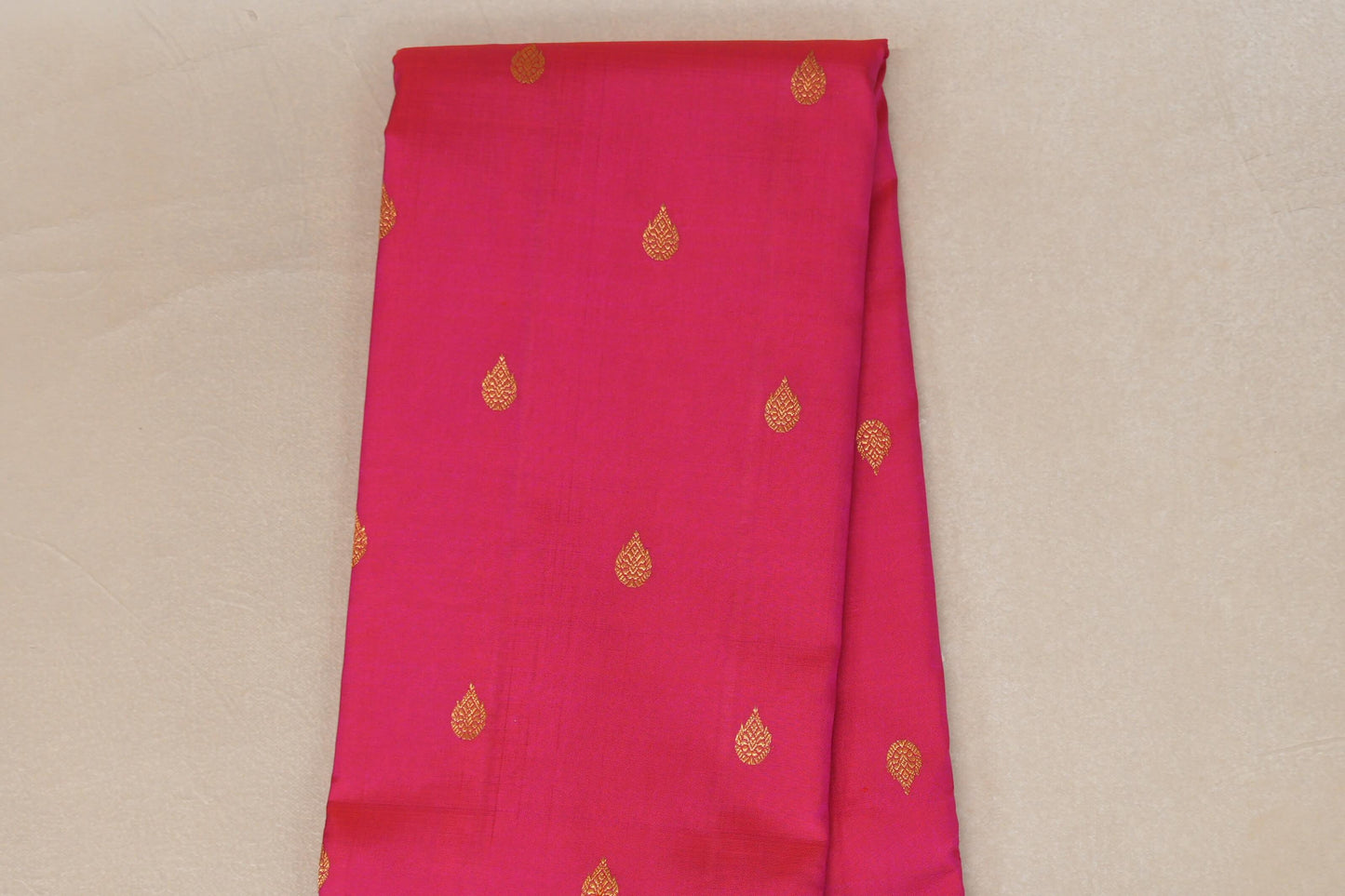 Dual Tone Orange and Pink with Dual Tone Pink and Blue Borders Vintage Kanjivaram Silk Saree by Shreenivas Silks PSSR019070