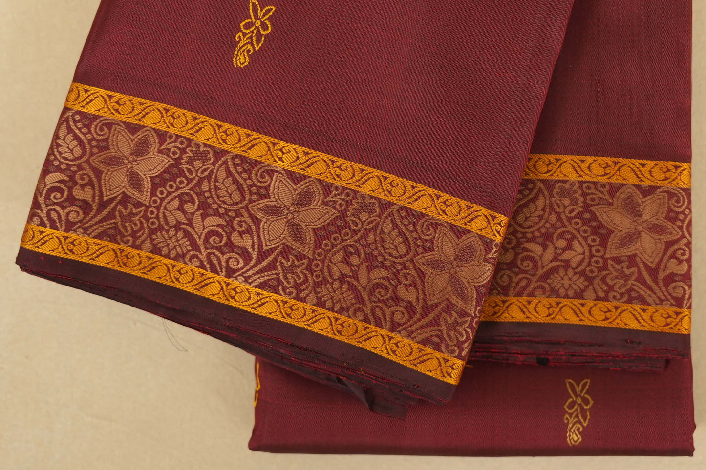 Vintage Kanjivaram Silk Saree borders
