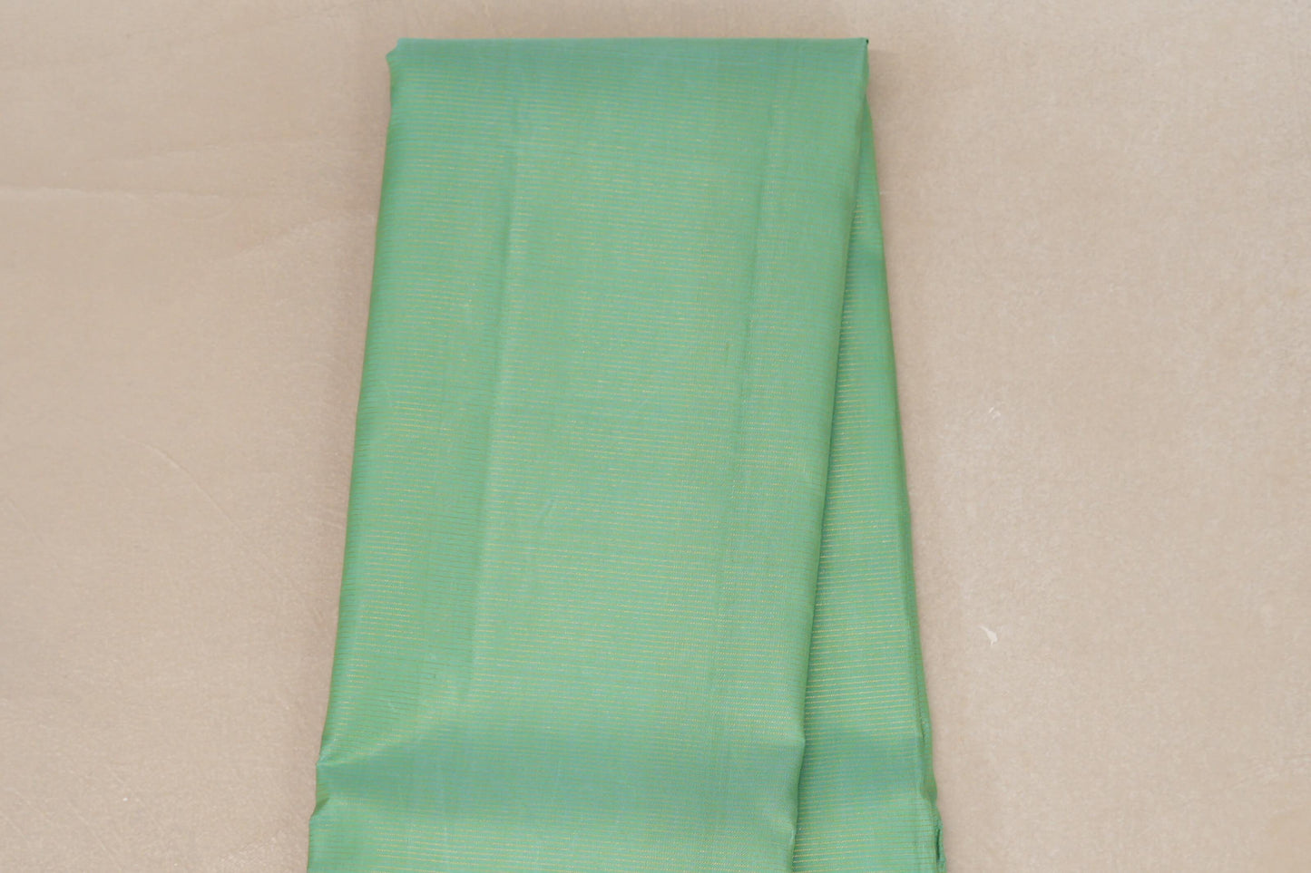 Pastel Green with Lavender Pink Borders Vintage Kanjivaram Silk Saree by Shreenivas Silks PSSR019075