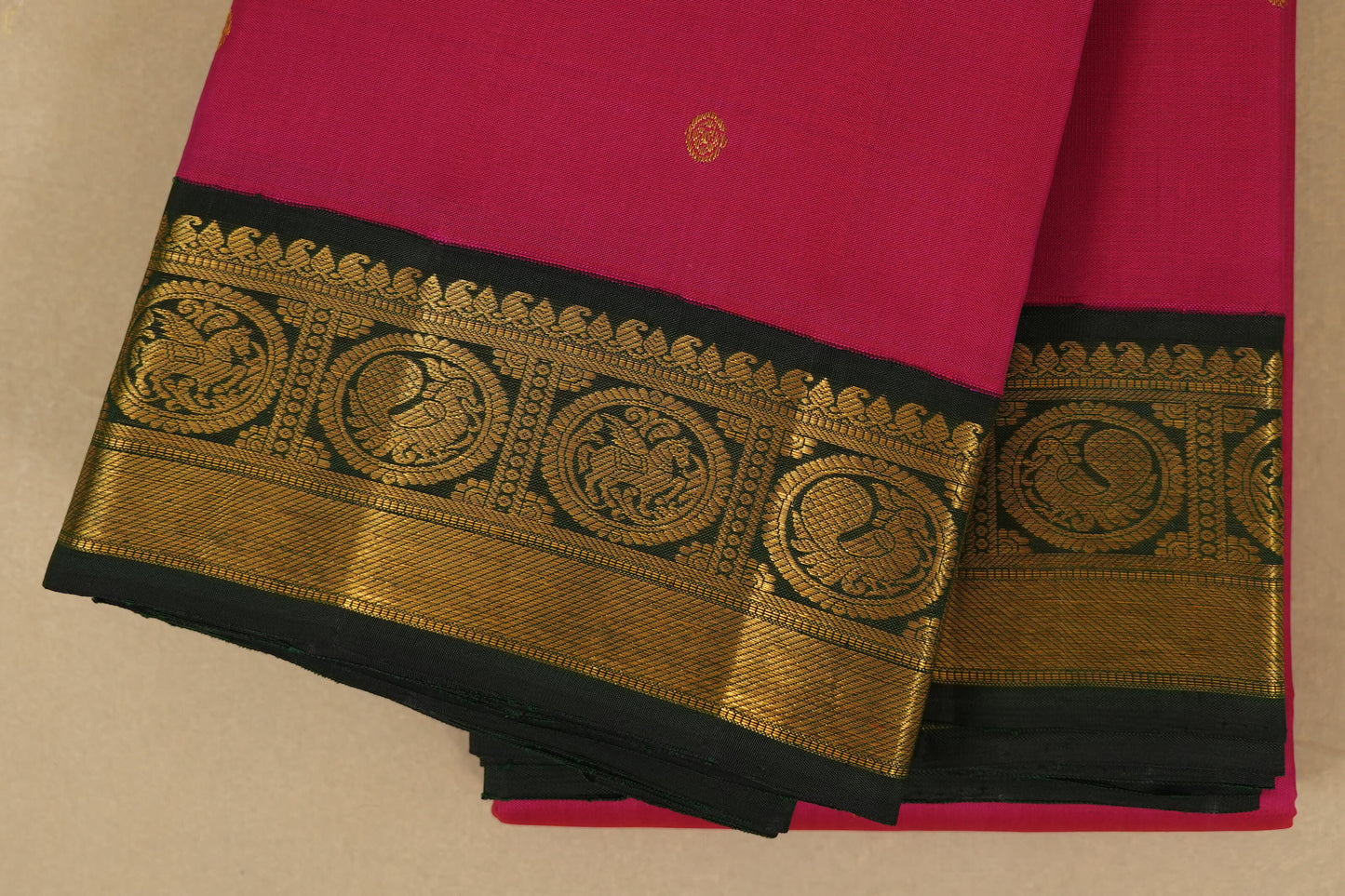 Vintage Kanjivaram Silk Saree borders