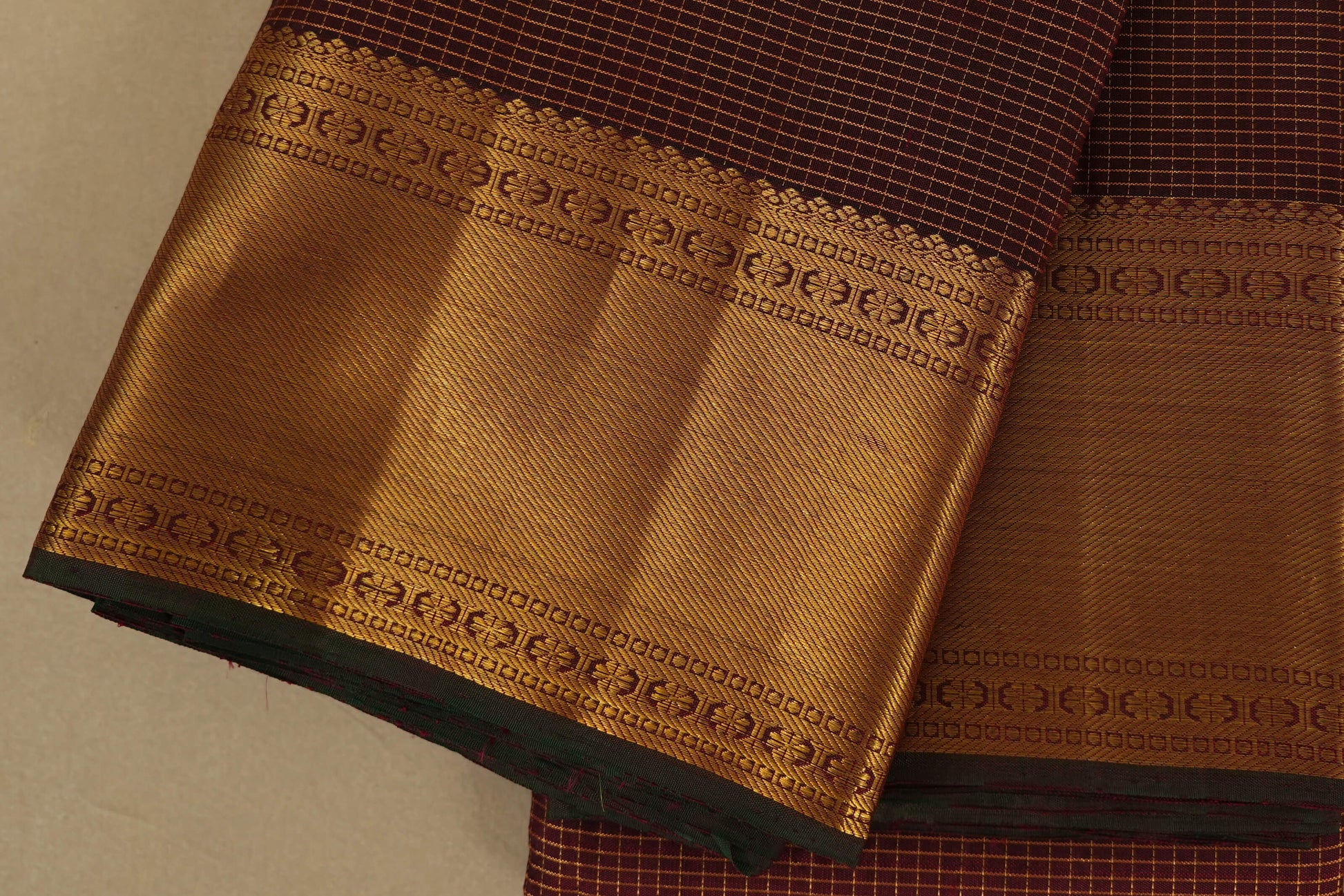 Vintage Kanjivaram Silk Saree borders