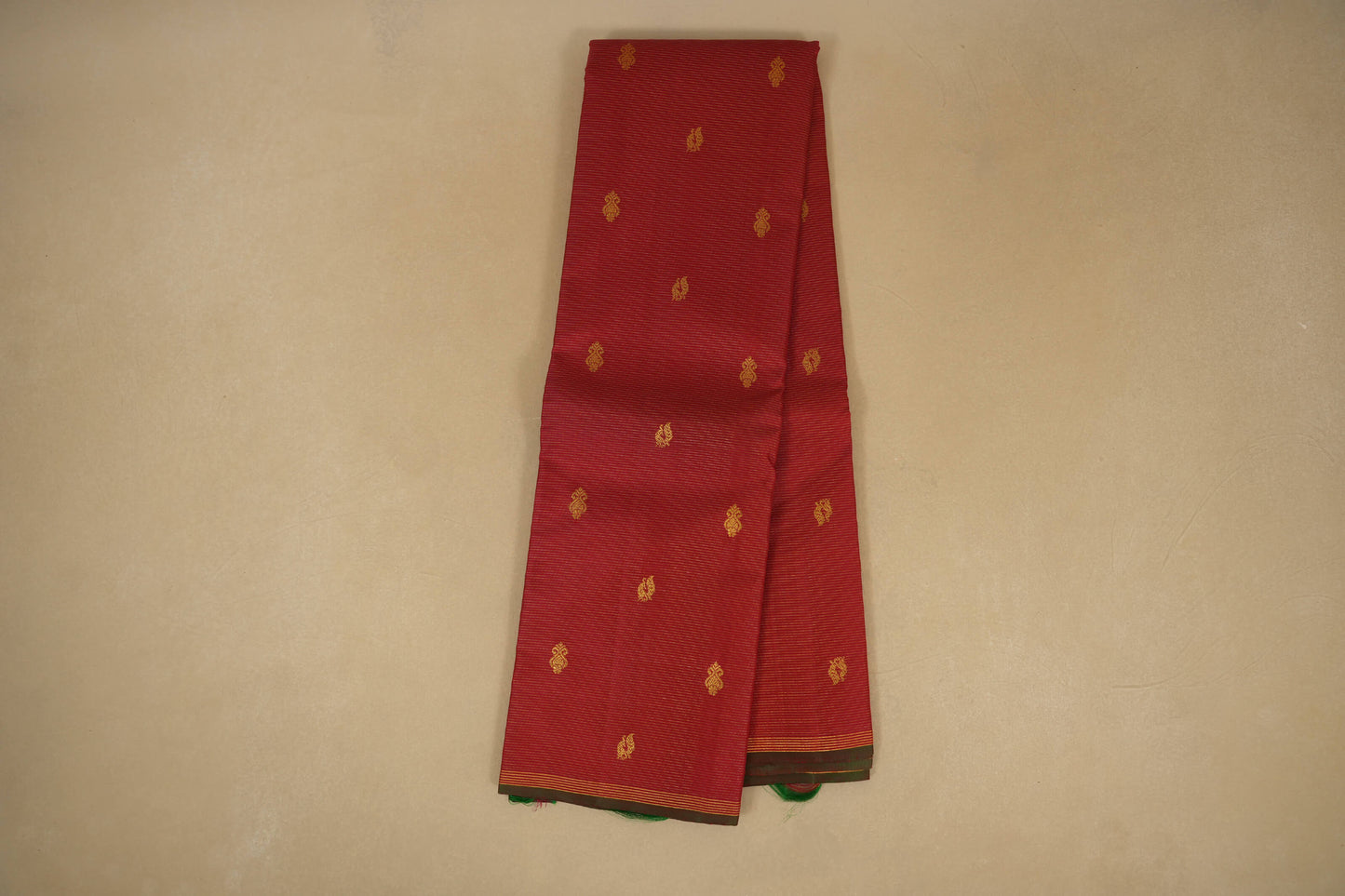 Borderless Vintage Kanjivaram Silk Saree 