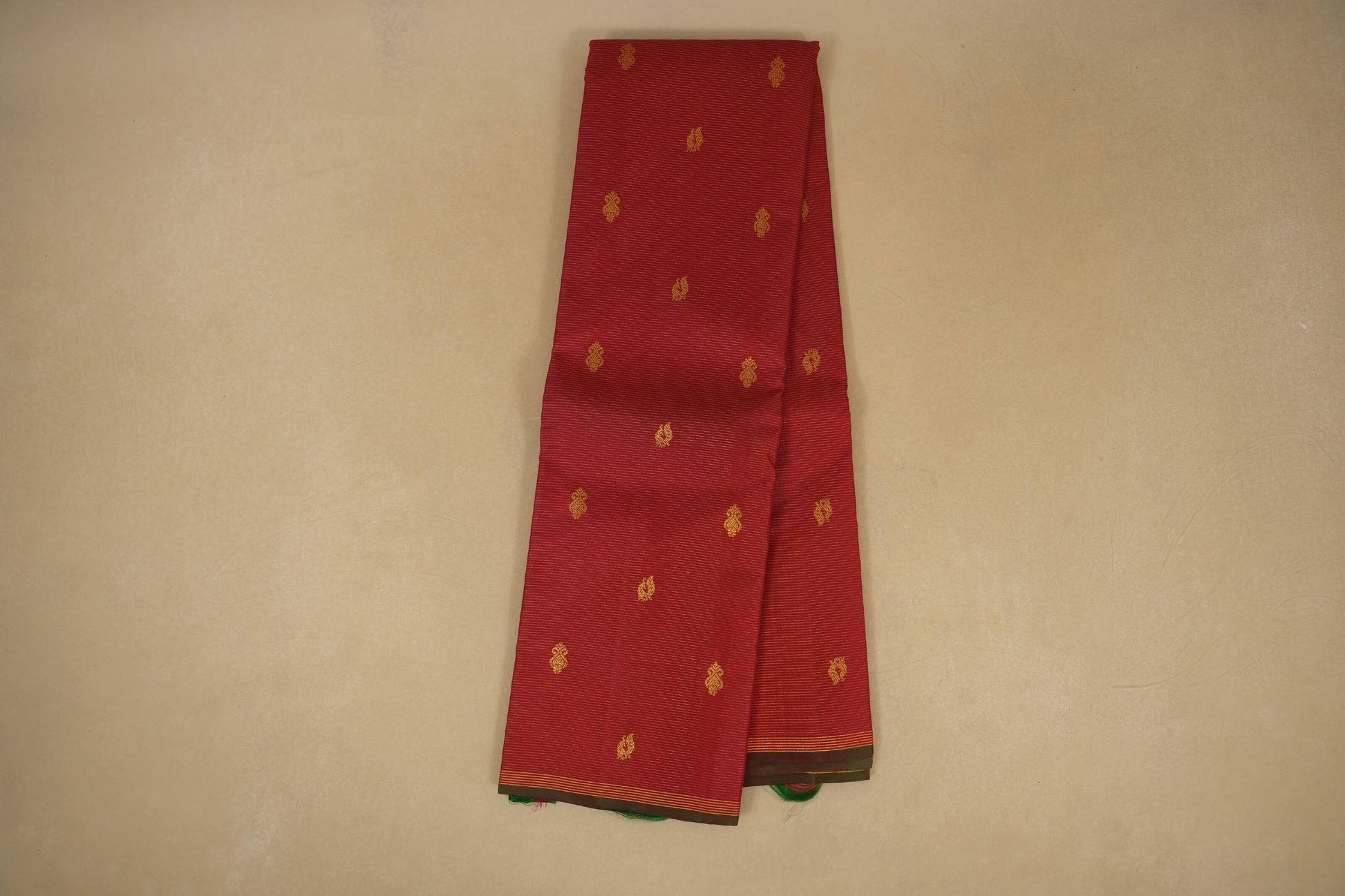Borderless Vintage Kanjivaram Silk Saree 