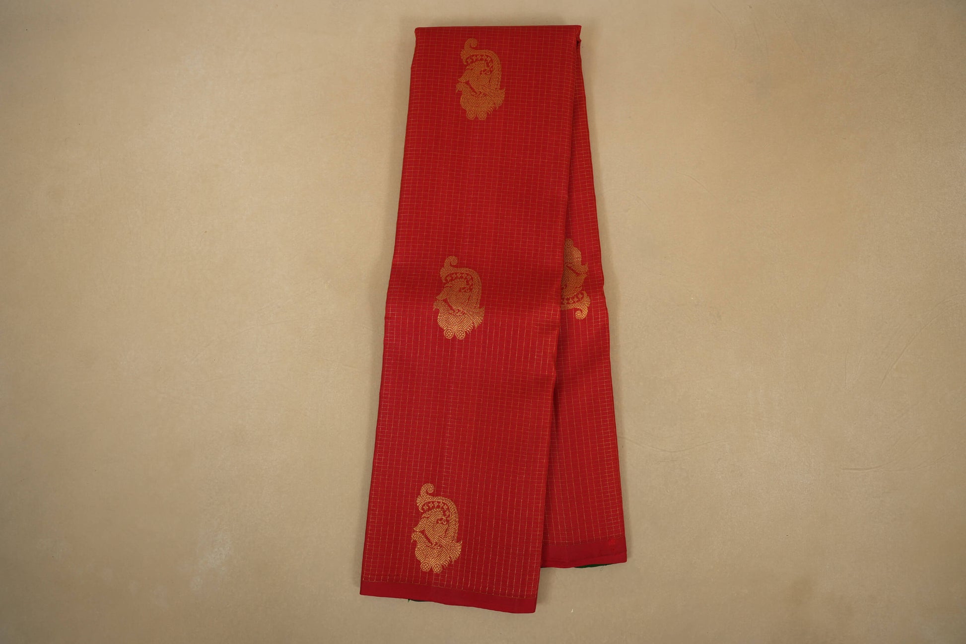 Borderless vintage kanjivaram silk saree