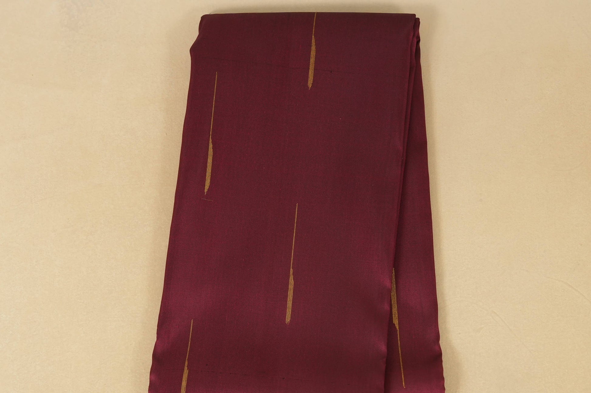 Deep Maroon Kanjivaram Silk Saree by Shreenivas Silks PSSR018072 - Parisera