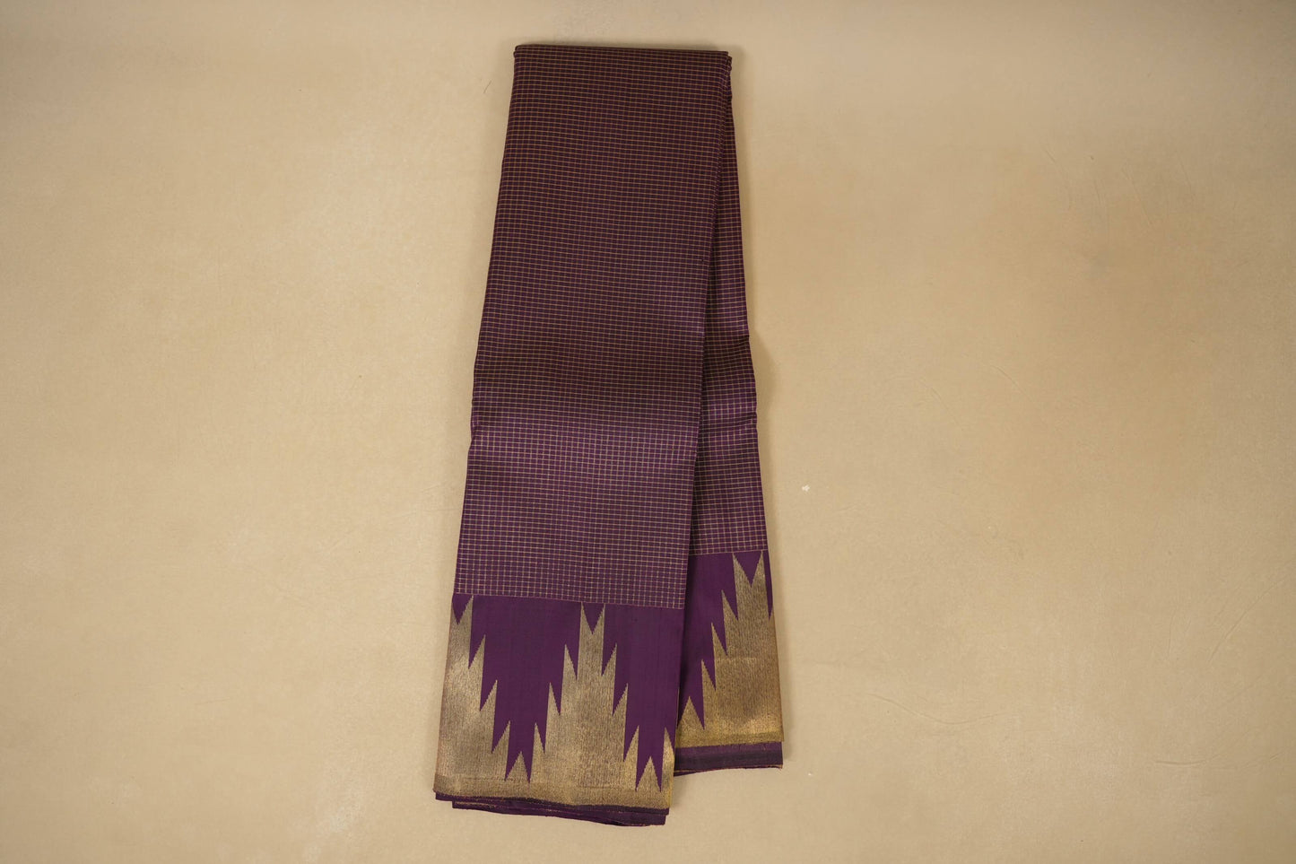 Purple Kanjivaram Silk Saree  by Shreenivas Silks PSSR018074 - Parisera