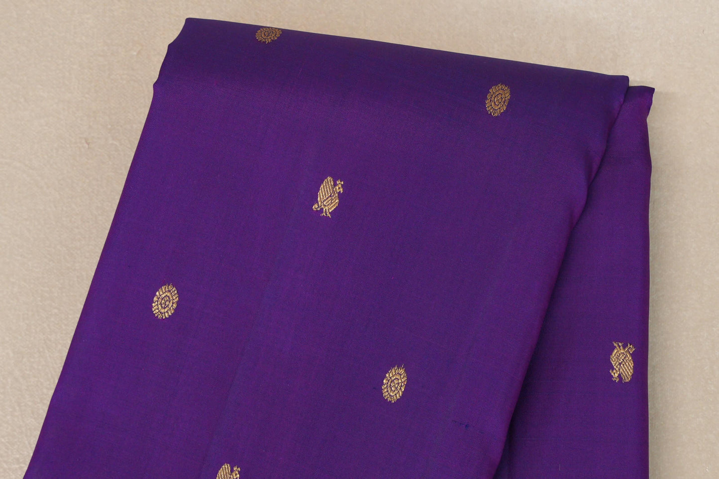 Violet Purple Vintage Kanjivaram Silk Saree by Shreenivas Silks PSSR019099
