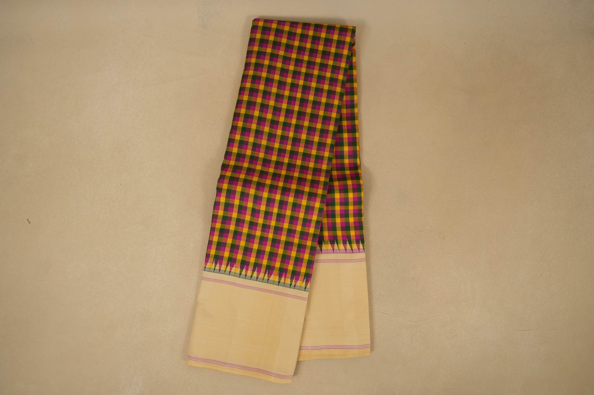 Multi Colour Kanjivaram Silk Saree online