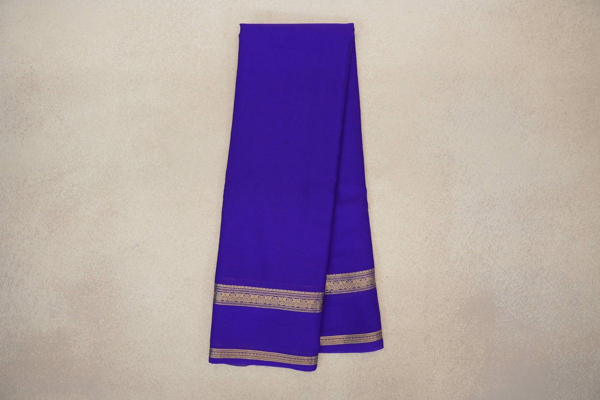 Violet Purple Mysore Silk Saree by Shreenivas Silks PSSR0110246