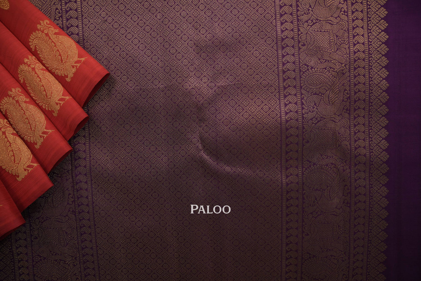 Bridal kanchipuram silk saree