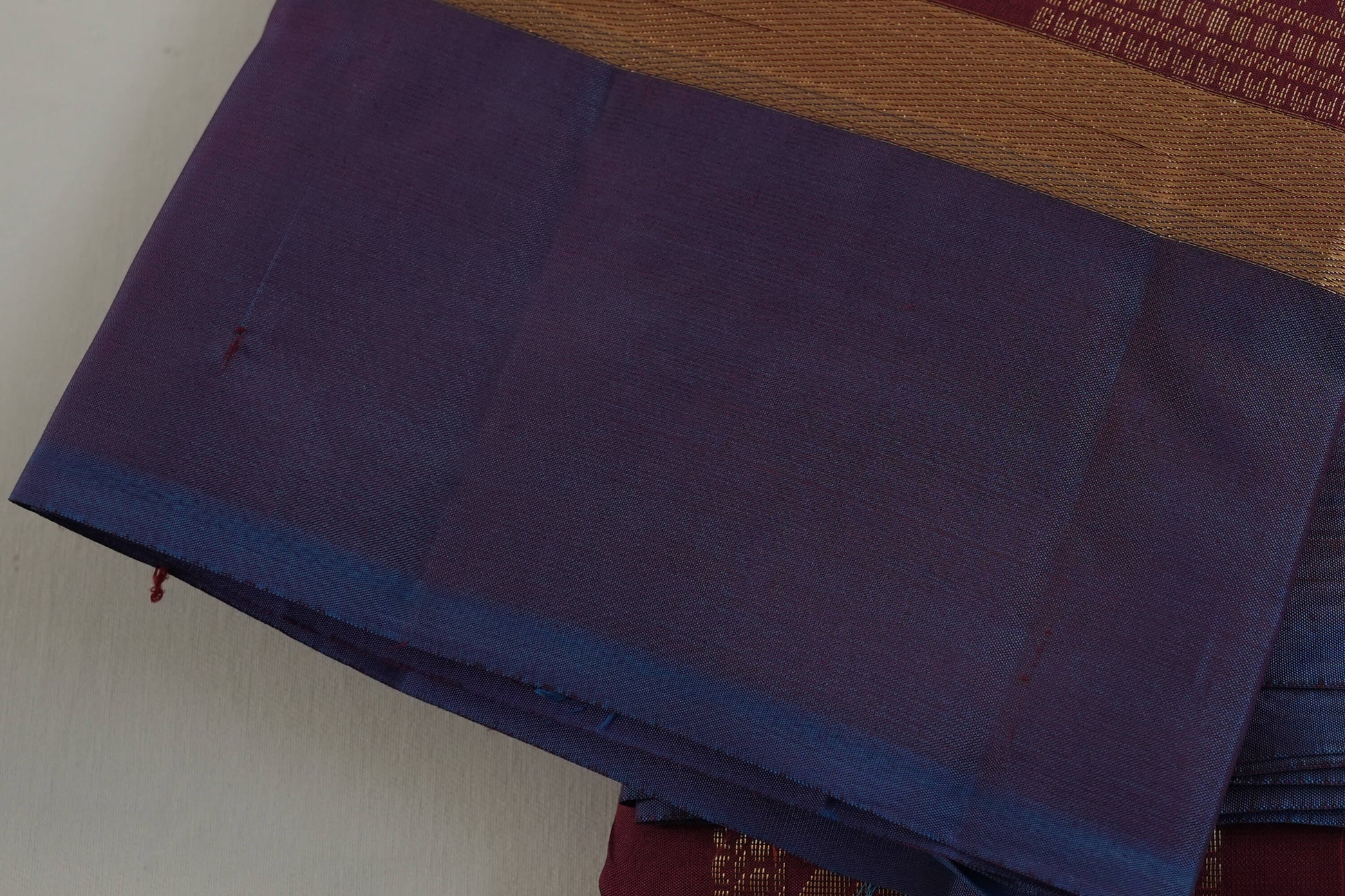 Bridal light weight kanchipuram silk saree