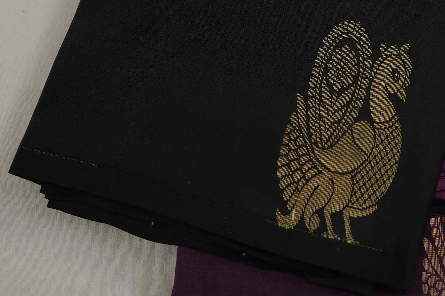 Bridal light weight kanchipuram silk saree