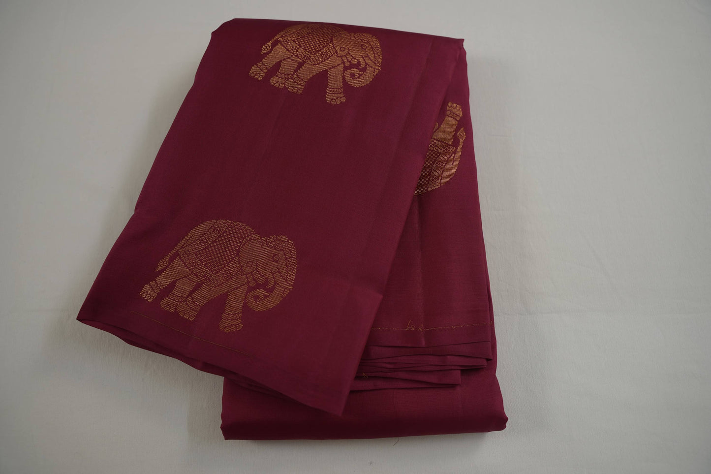 Rani pink light weight kanchipuram silk saree