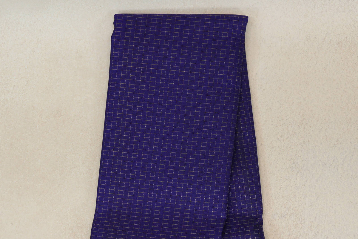 Deep Royal Blue Vintage Kanjivaram Silk Saree by Shreenivas Silks PSSR0110285