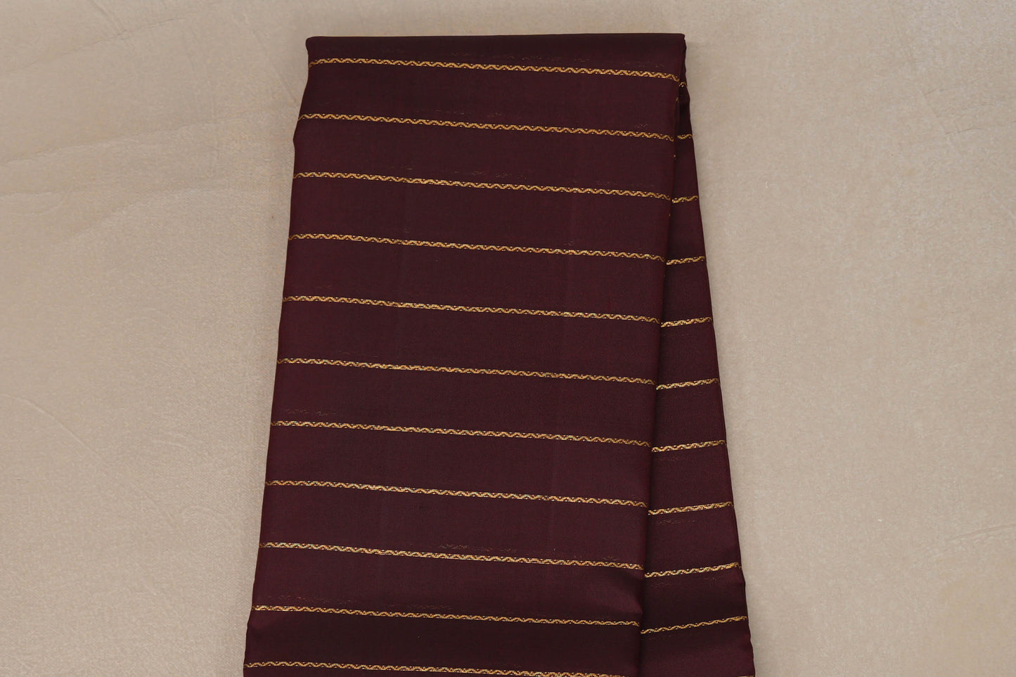 Dark Maroon with Deep Pink Rettai Pettu Borders Vintage Kanjivaram Silk Saree by Shreenivas Silks PSSR019181