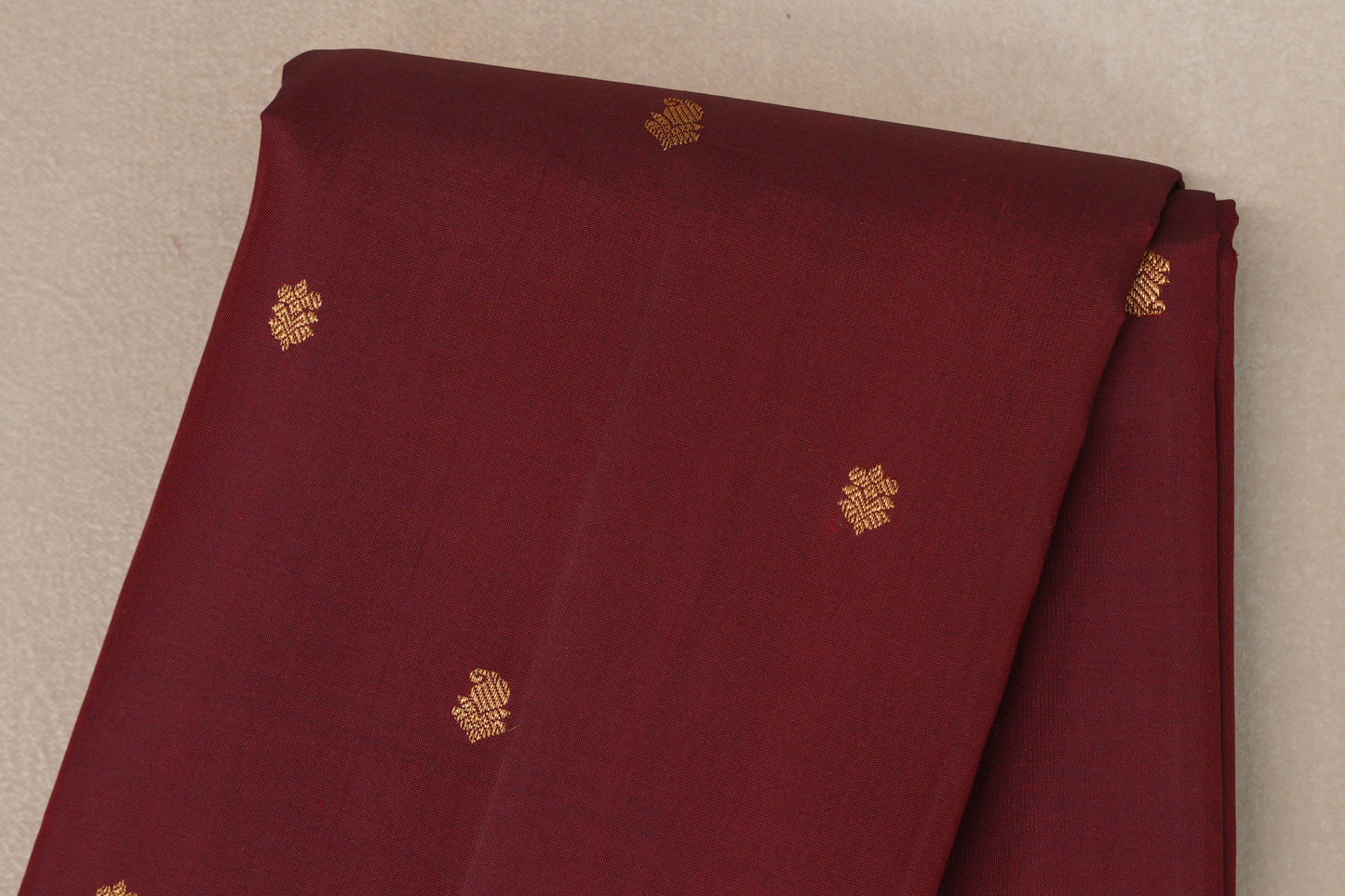 Reddish Maroon Vintage Kanjivaram Silk Saree by Shreenivas Silks PSSR019193