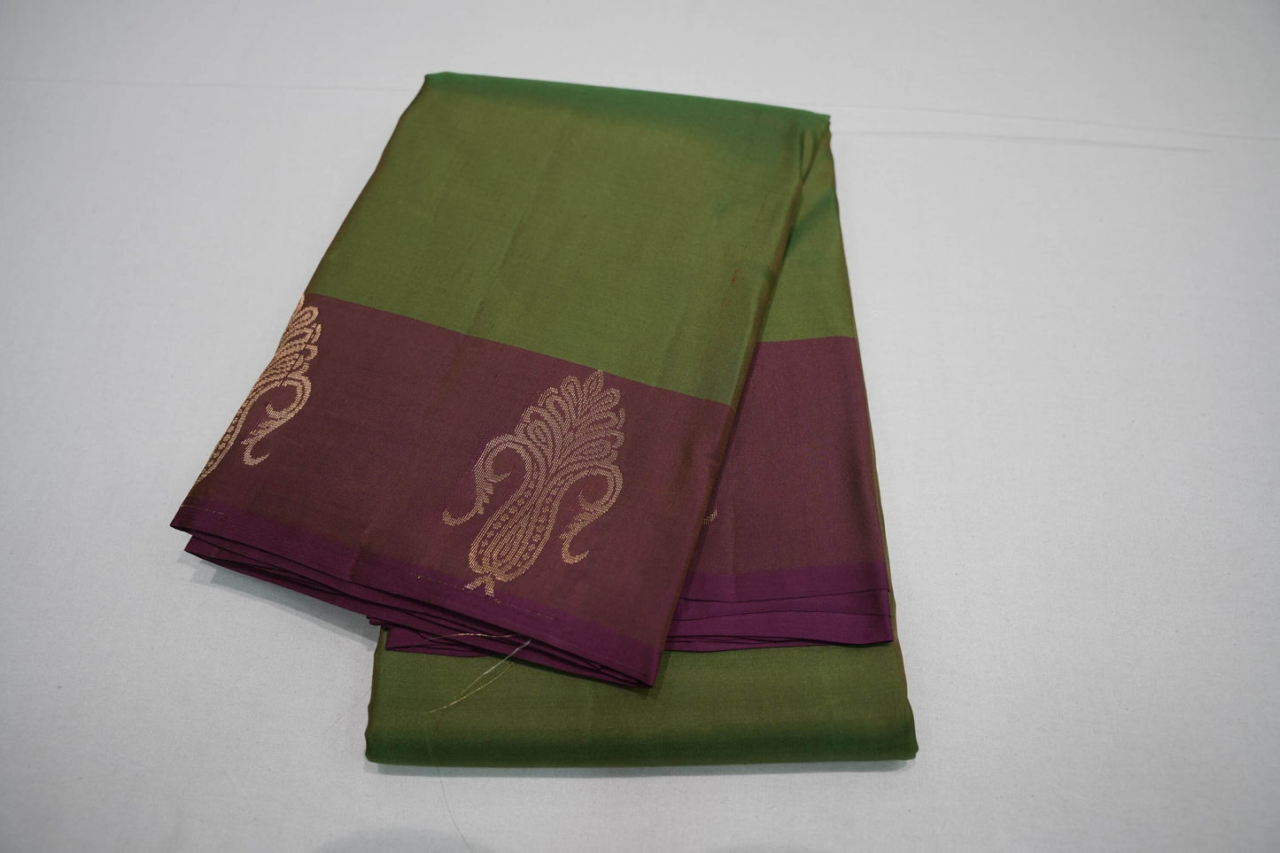 Manthulir green light weight kanchipuram silk saree