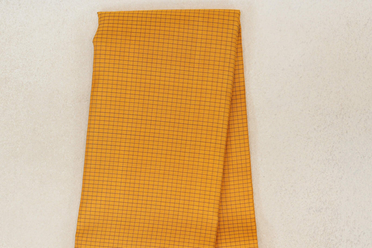 Mango Yellow with Wine Maroon Borders Vintage Kanjivaram Silk Saree body