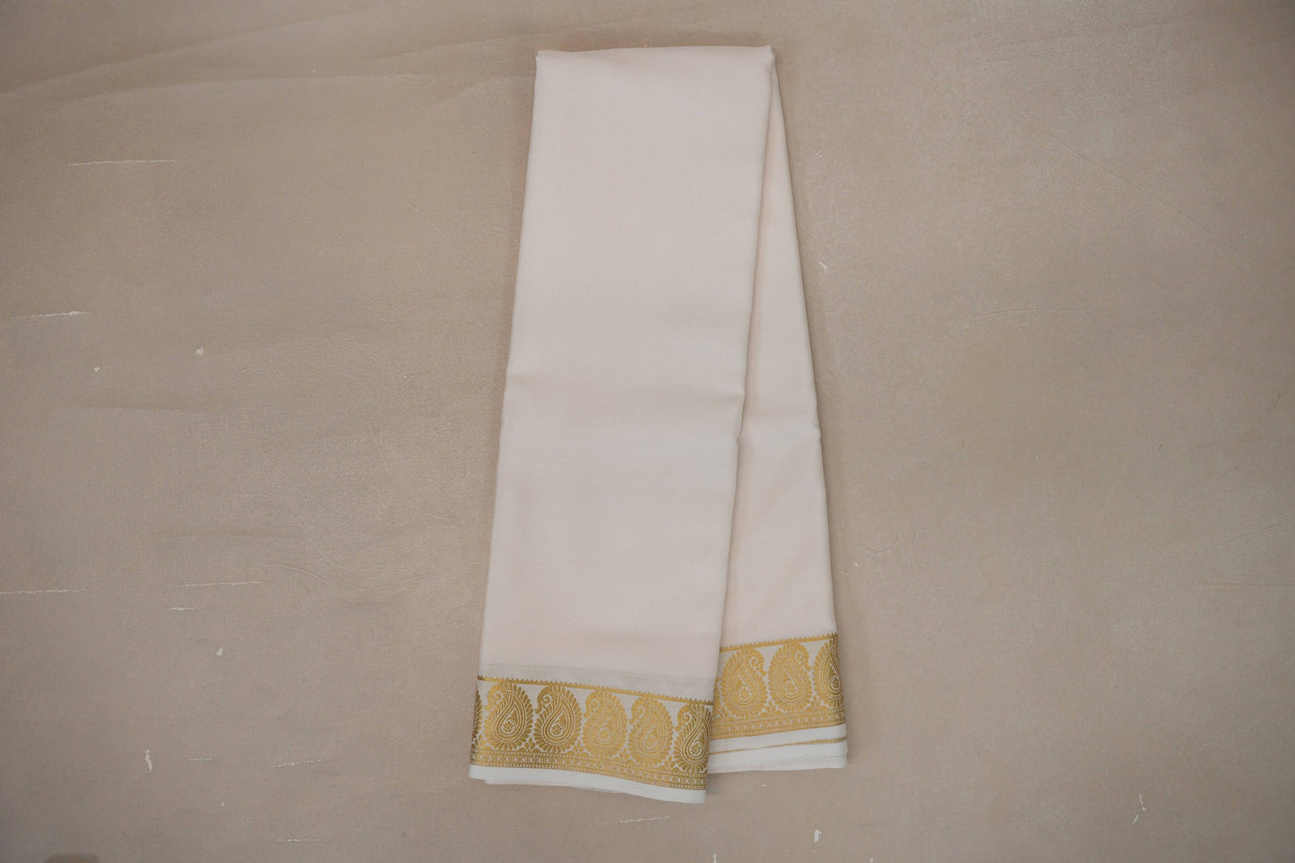 Cream Mysore Silk Saree by Shreenivas Silks PSSR019213
