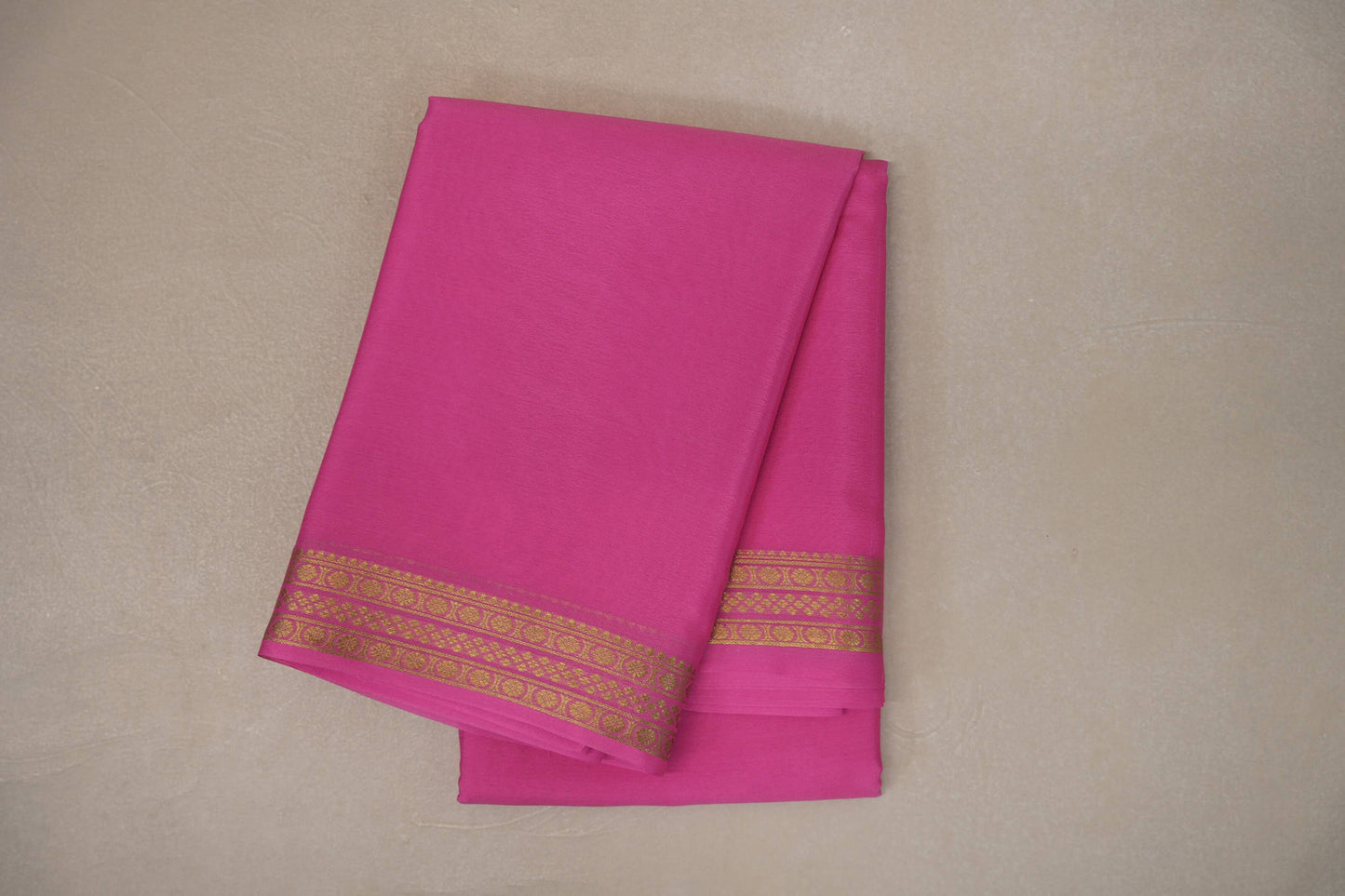 Hot Pink Mysore Silk Saree by Shreenivas Silks PSSR019218