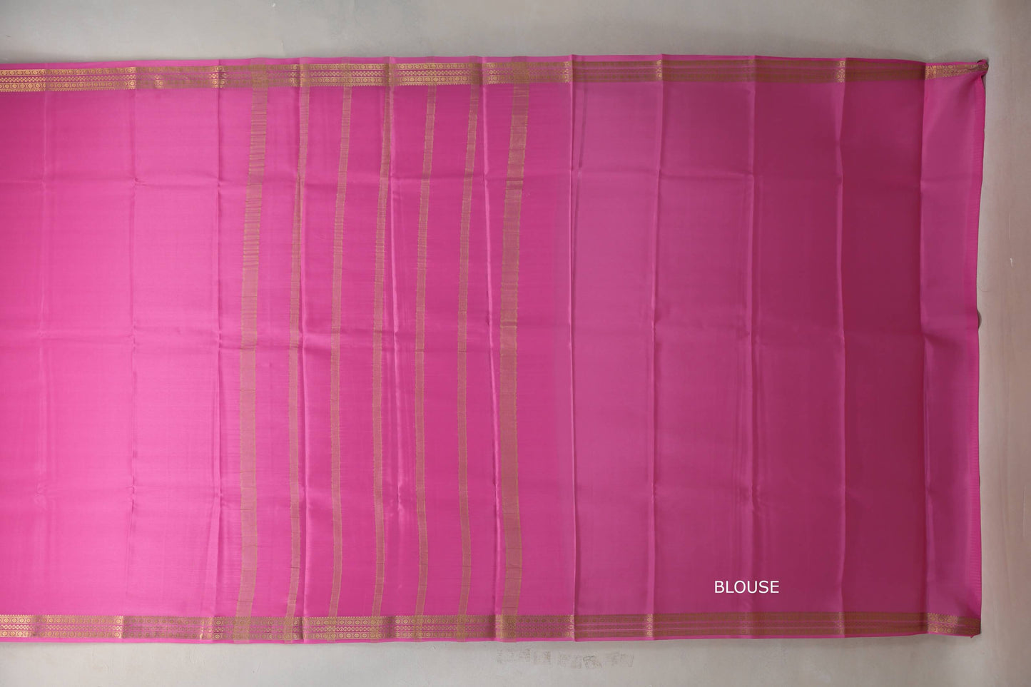 Hot Pink Mysore Silk Saree by Shreenivas Silks PSSR019218