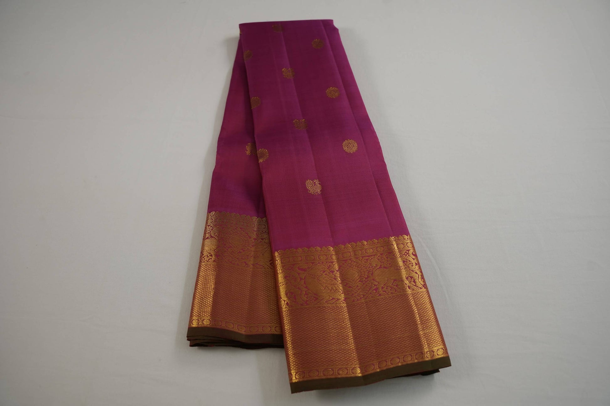 Bridal kanchipuram silk saree