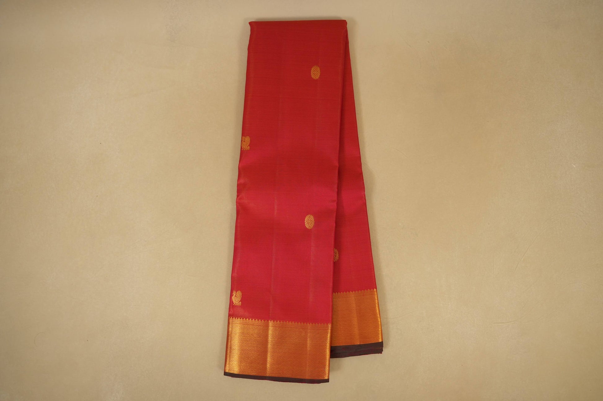 Red Vintage Kanjivaram Silk Saree Online