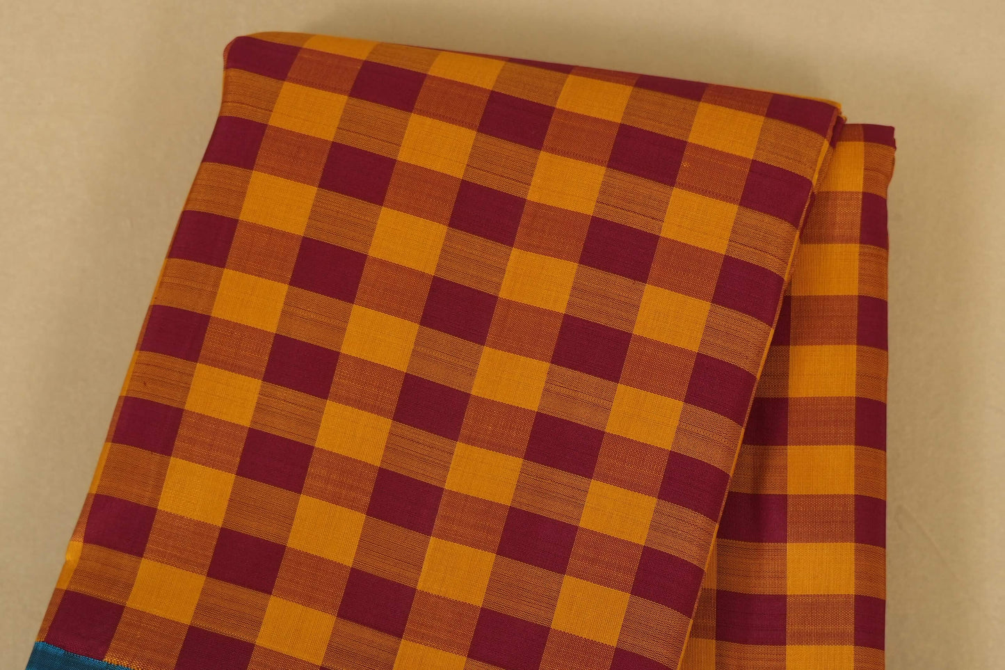 Multi Colour Vintage Kanjivaram Silk Saree  body zoom