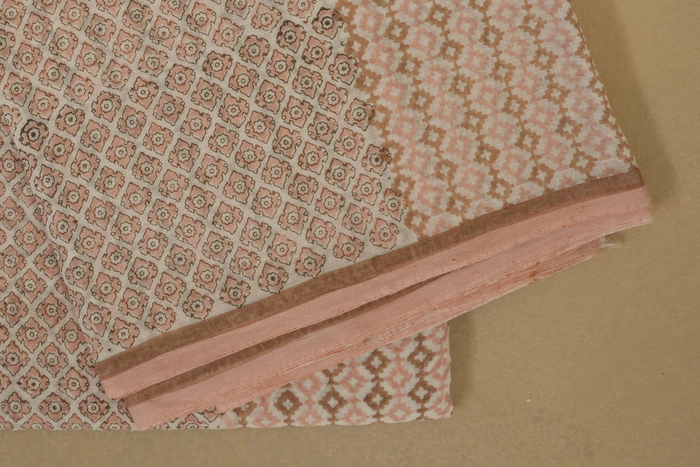 Multi Color Cotton Saree borders